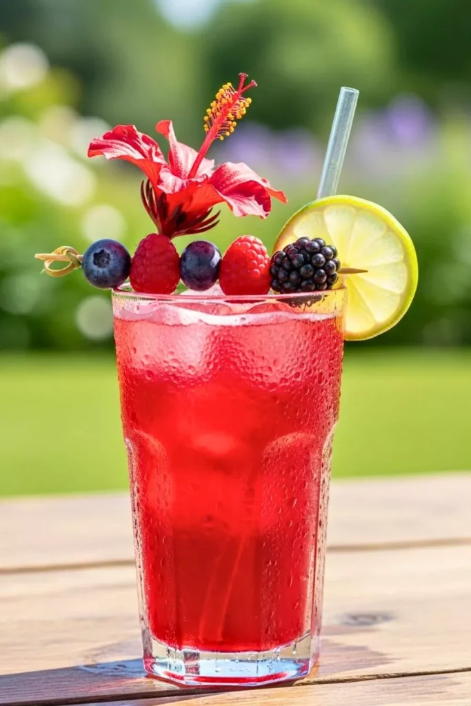 Berry Hibiscus Cooler