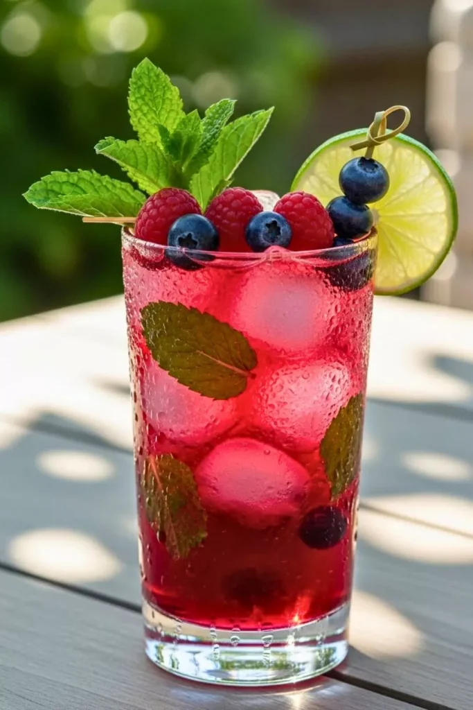 Berry Mint Herbal Cooler