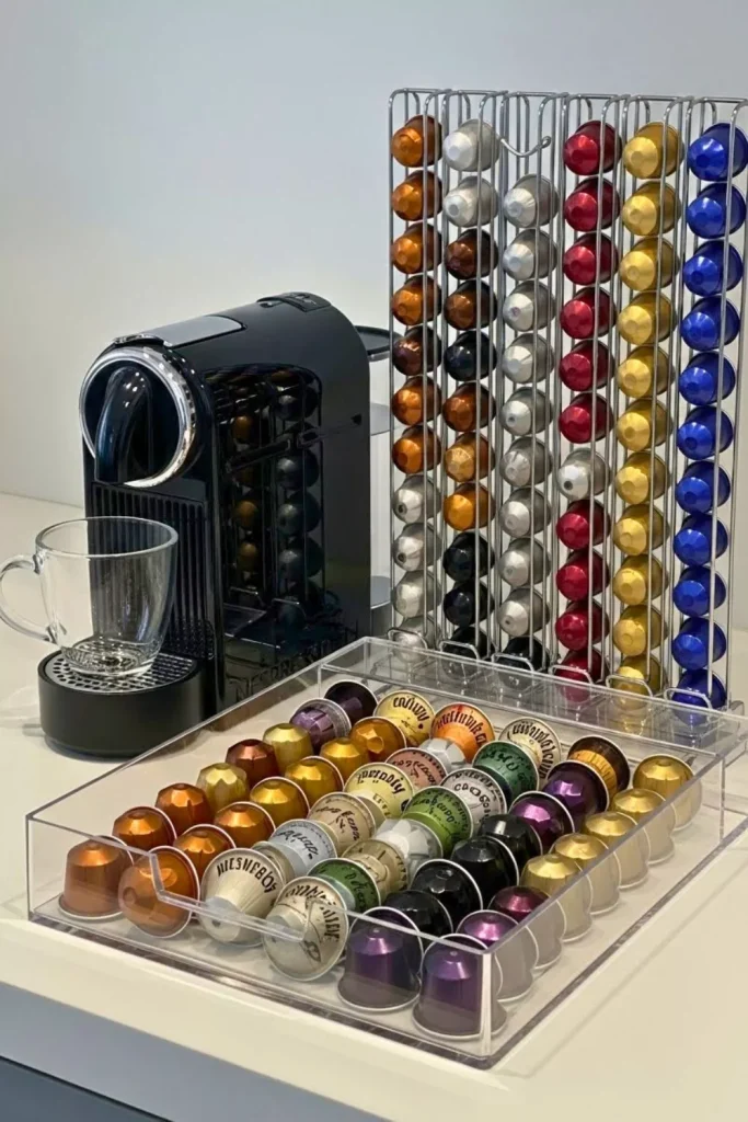 Capsule Display for Easy Choice