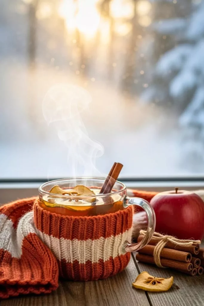 Cinnamon Apple Herbal Tea