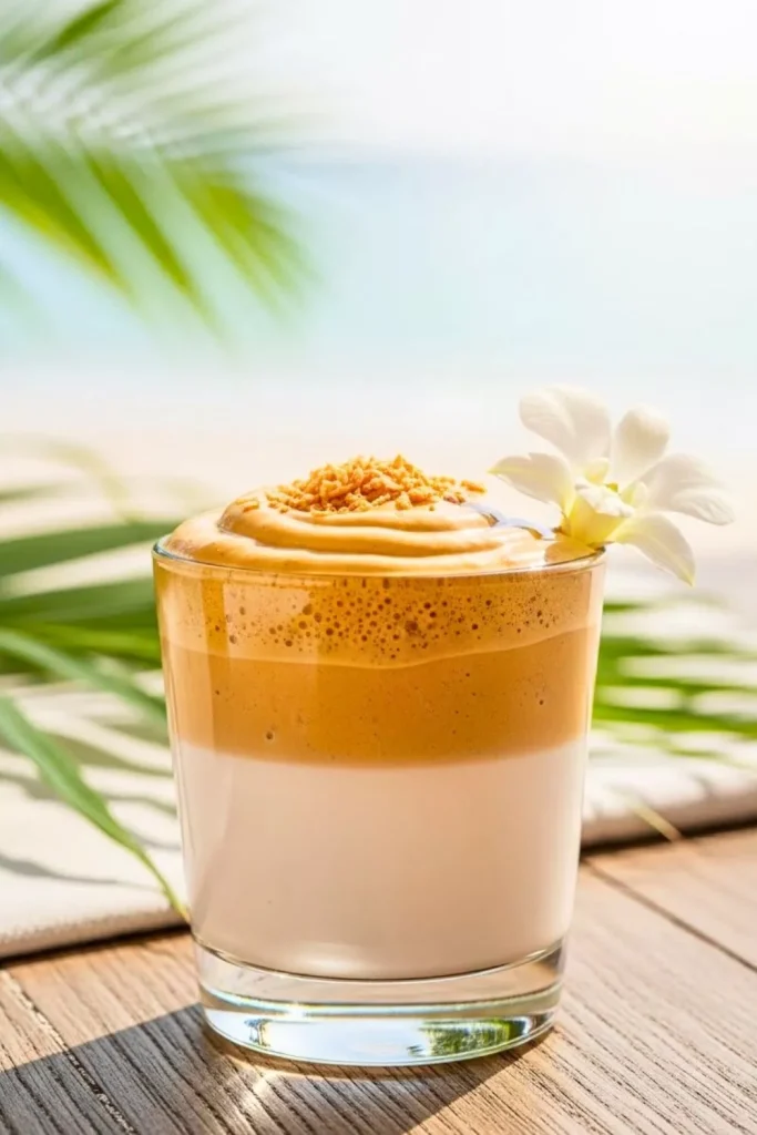 Coconut Milk Dalgona