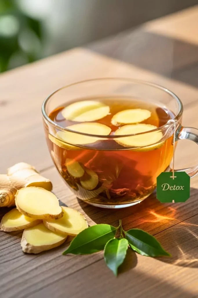Ginger Green Tea Detox