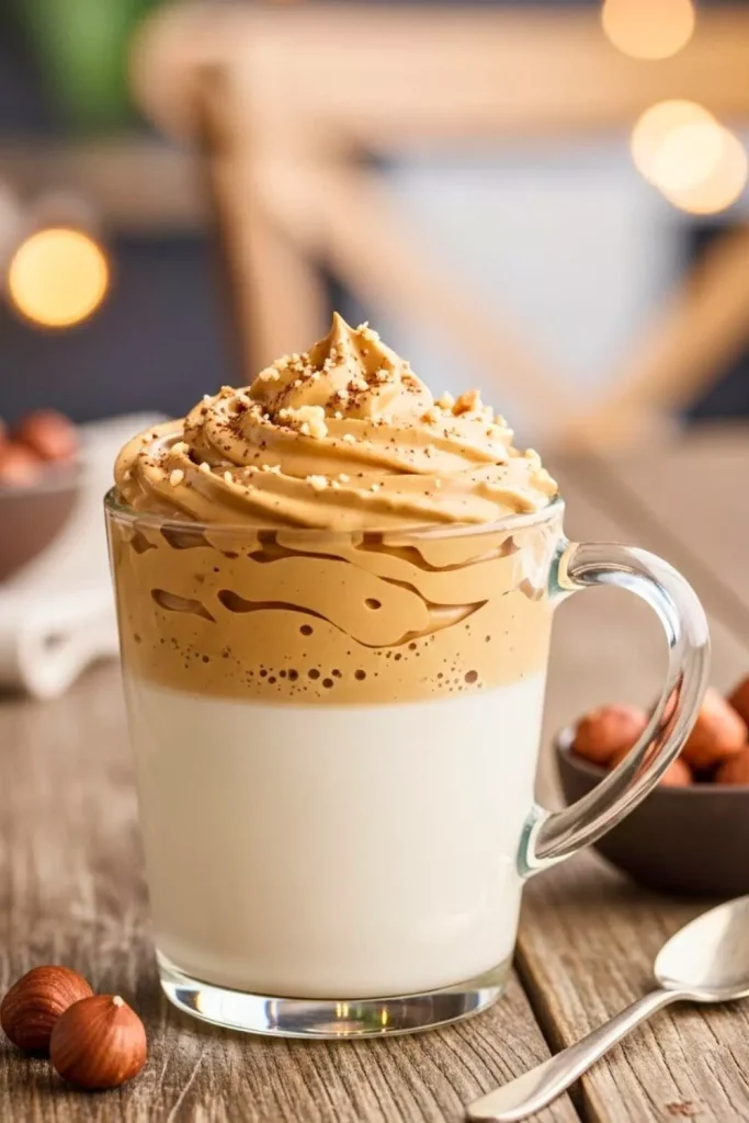 Hazelnut Cream Dalgona