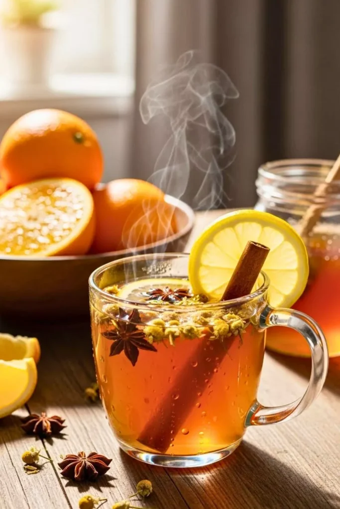 Honey Citrus Herbal Tea