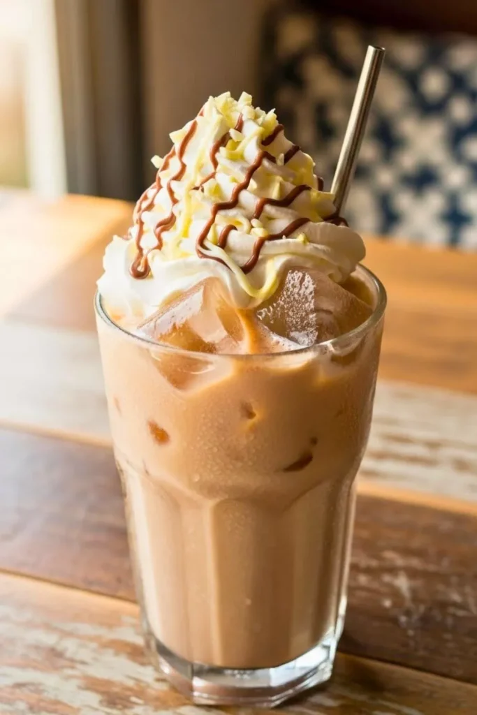 Iced White Chocolate Latte