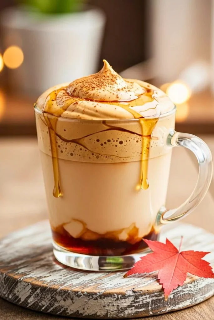 Maple Dalgona Coffee