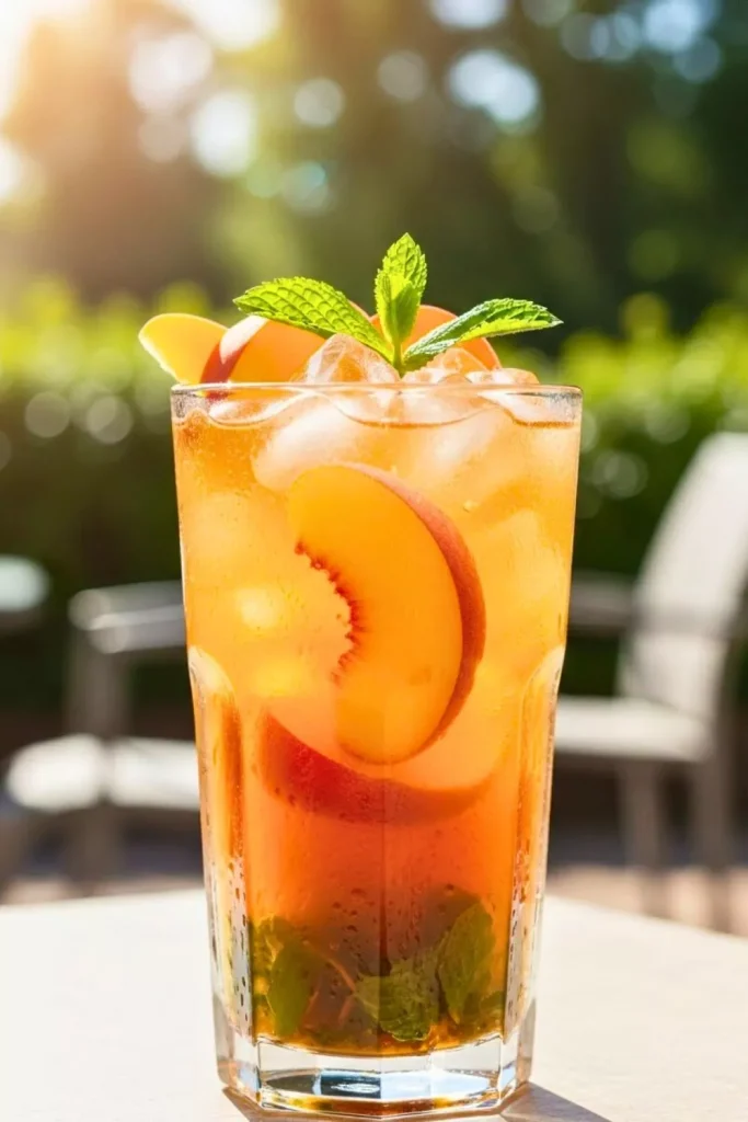 Peach Green Tea Refresher
