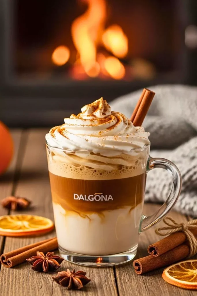 Pumpkin Spice Dalgona