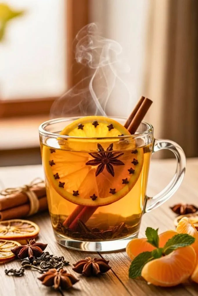 Spiced Citrus Green Tea