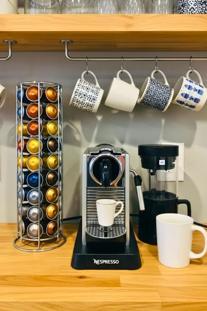 The Mug-First Coffee Bar Design