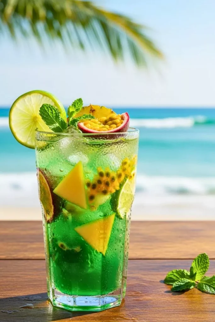 Tropical Green Iced Tea