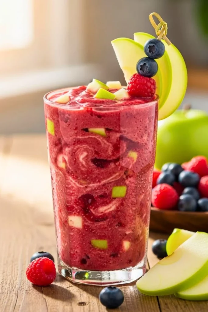 Apple Berry Blast Smoothie