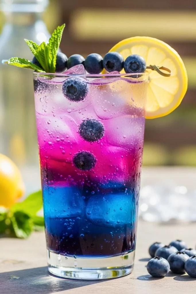 Blueberry Lemon Fizz