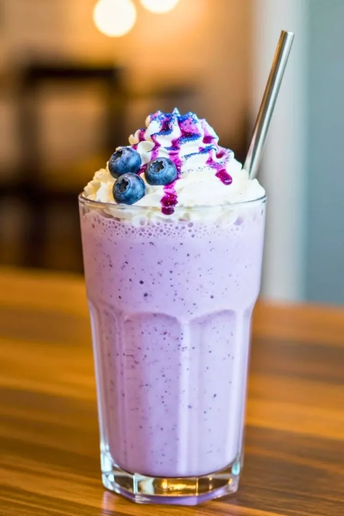 Blueberry Milkshake