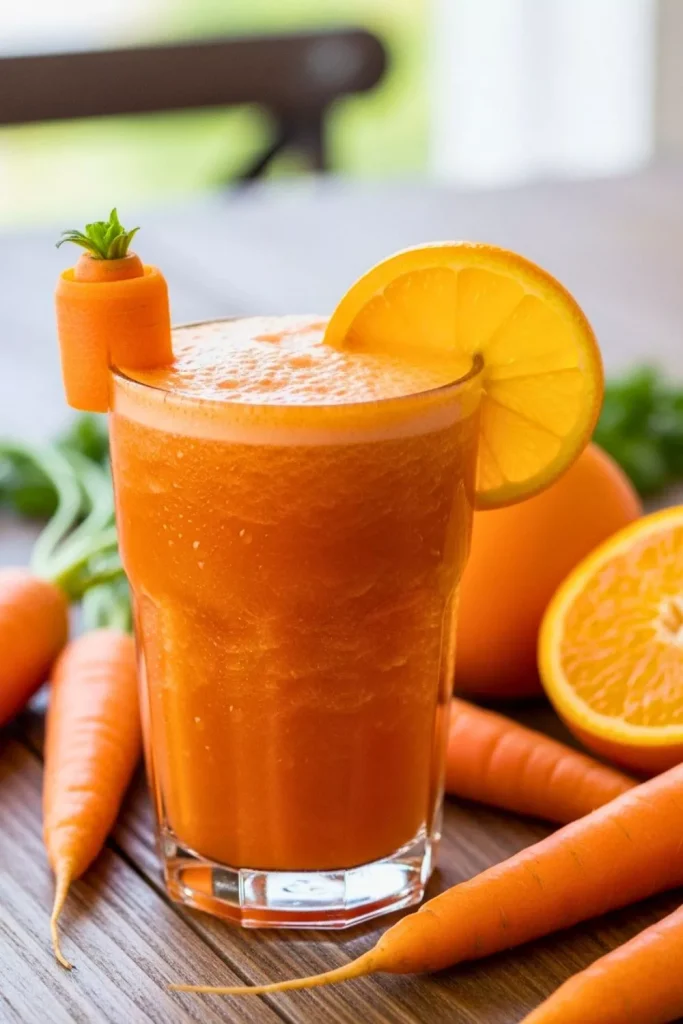 Carrot Orange Skin Juice
