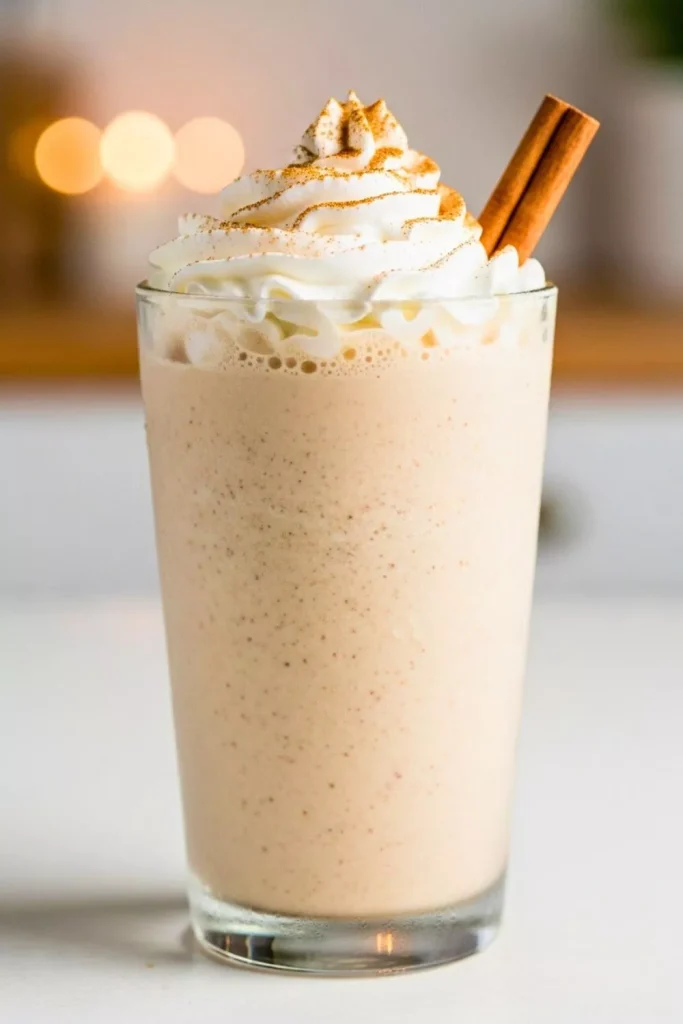 Cinnamon Vanilla Ice Cream Protein Shake