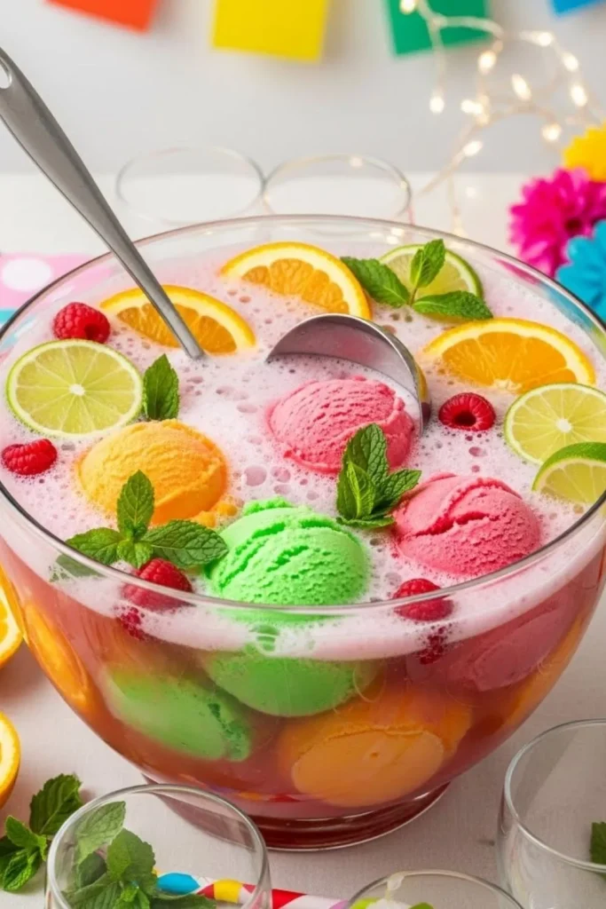 Classic Sherbet Party Punch