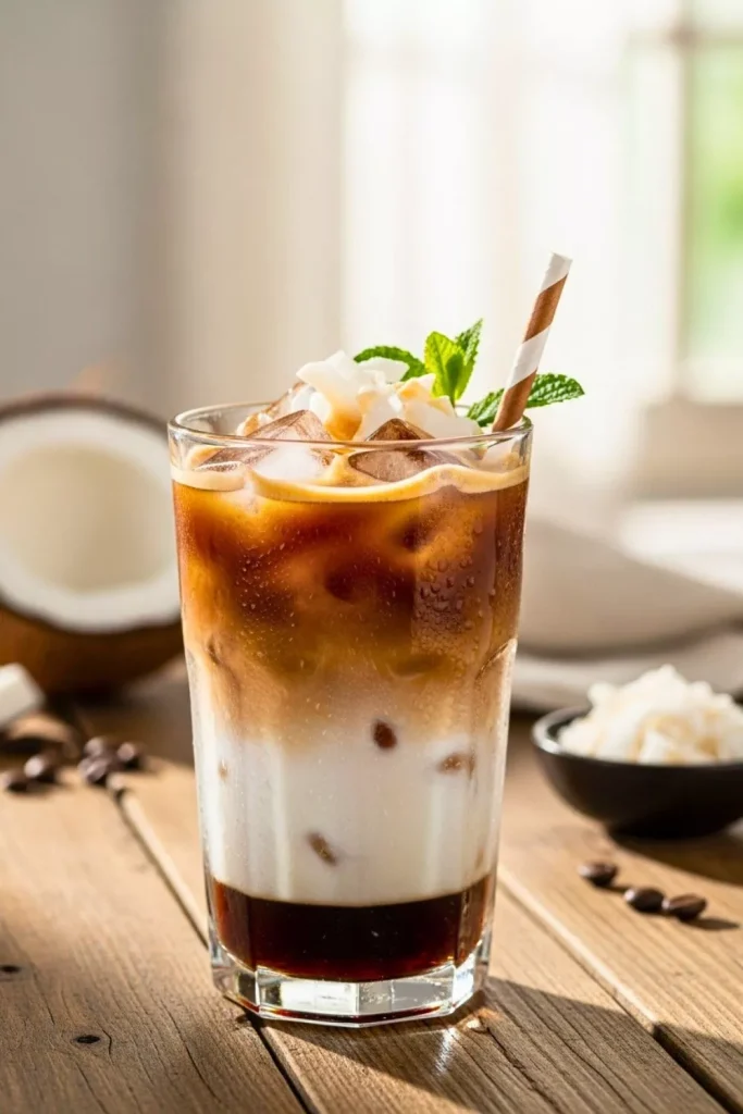Coconut Iced Latte