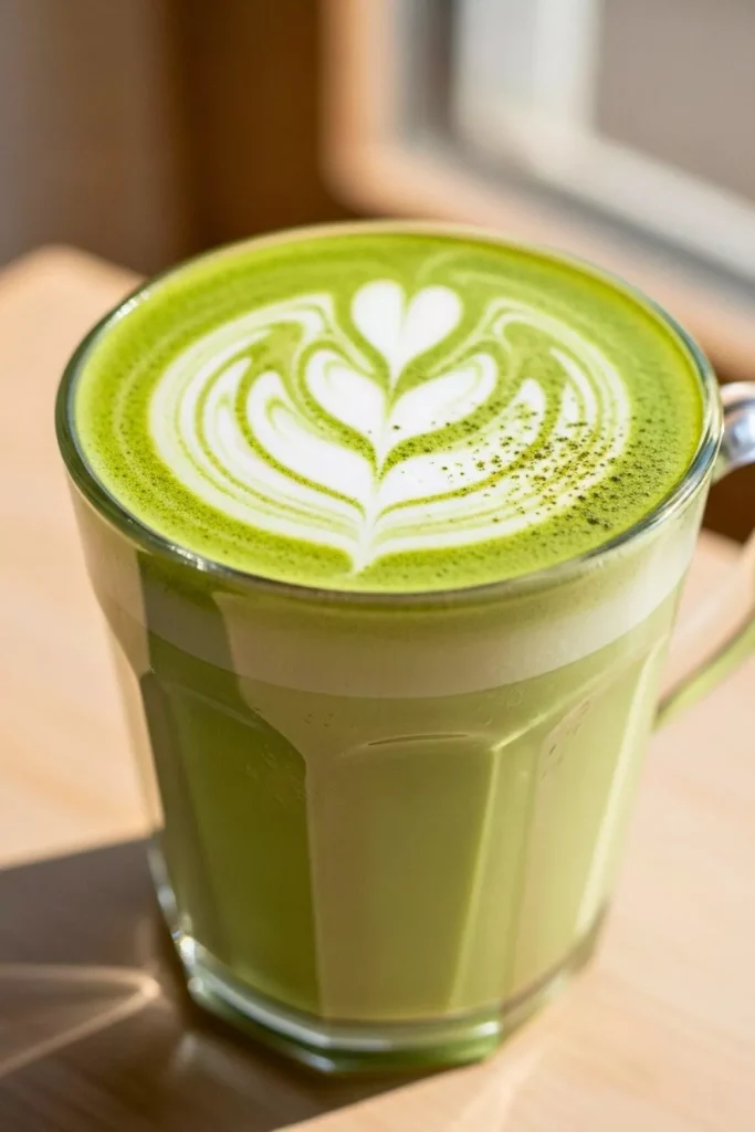 Coconut Milk Matcha Latte