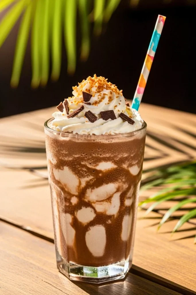 Coconut Mocha Frappé