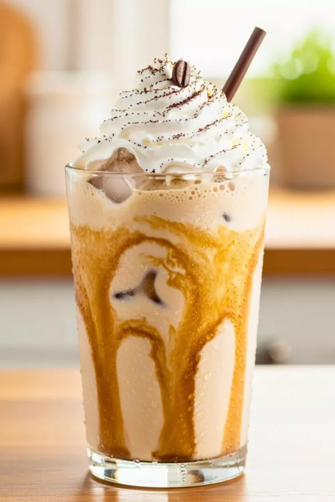 Coffee Vanilla Ice Cream Protein Shake