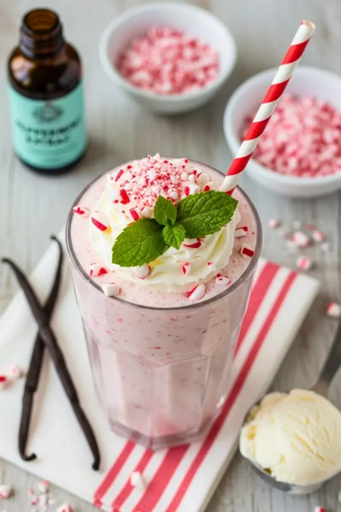 Copycat Chick-fil-A Peppermint Milkshake Recipe