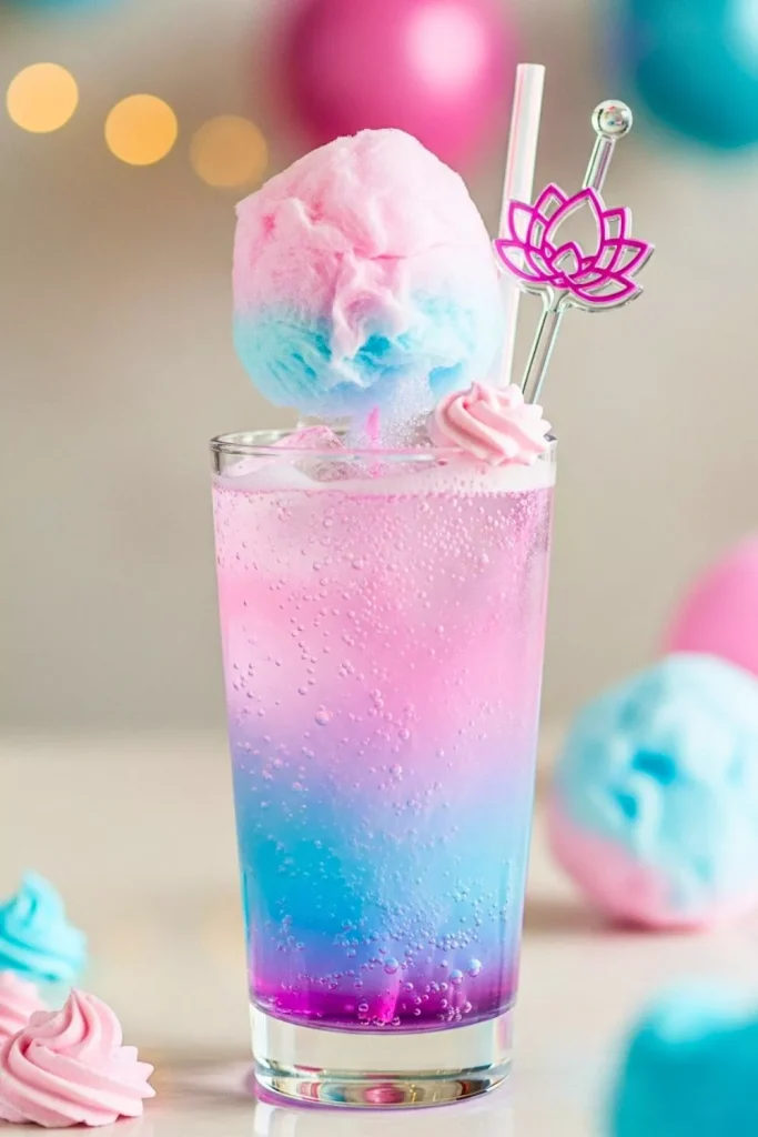 Cotton Candy Lotus Fizz