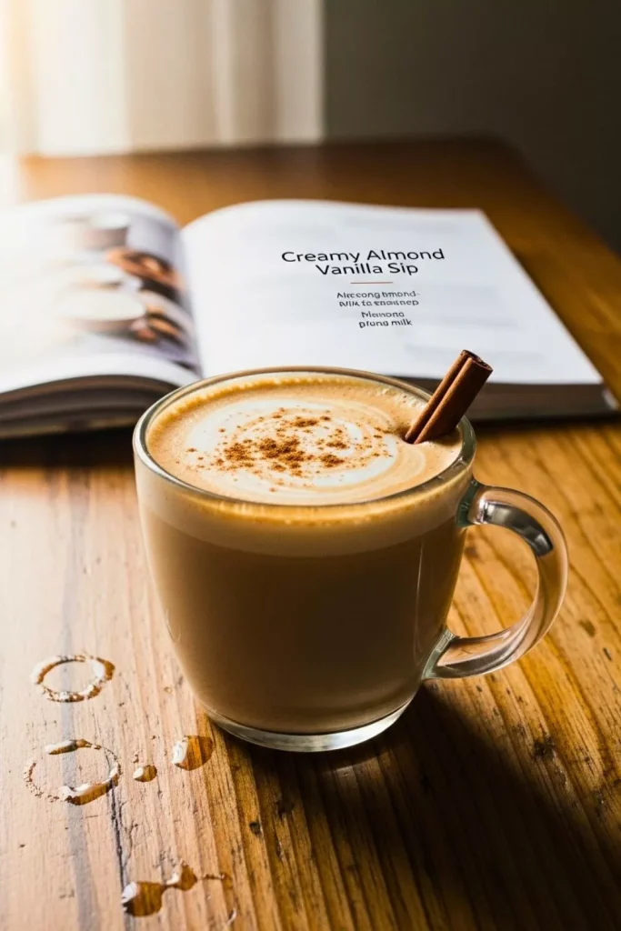 Creamy Almond Vanilla Sip