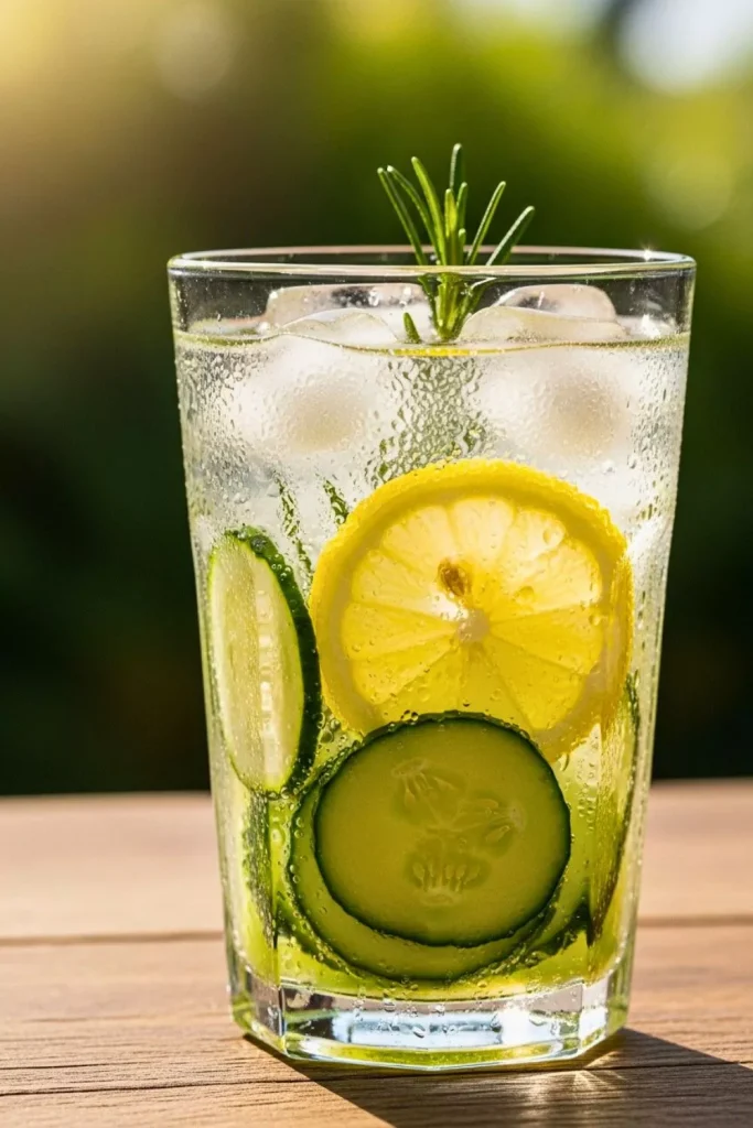 Cucumber Lemon Refresher