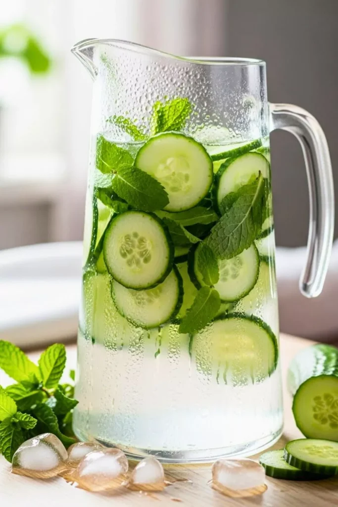 Cucumber Mint Water