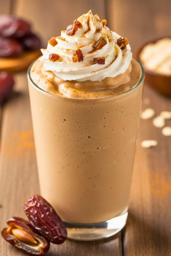 Date Vanilla Ice Cream Protein Shake