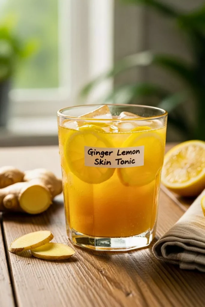Ginger Lemon Skin Tonic