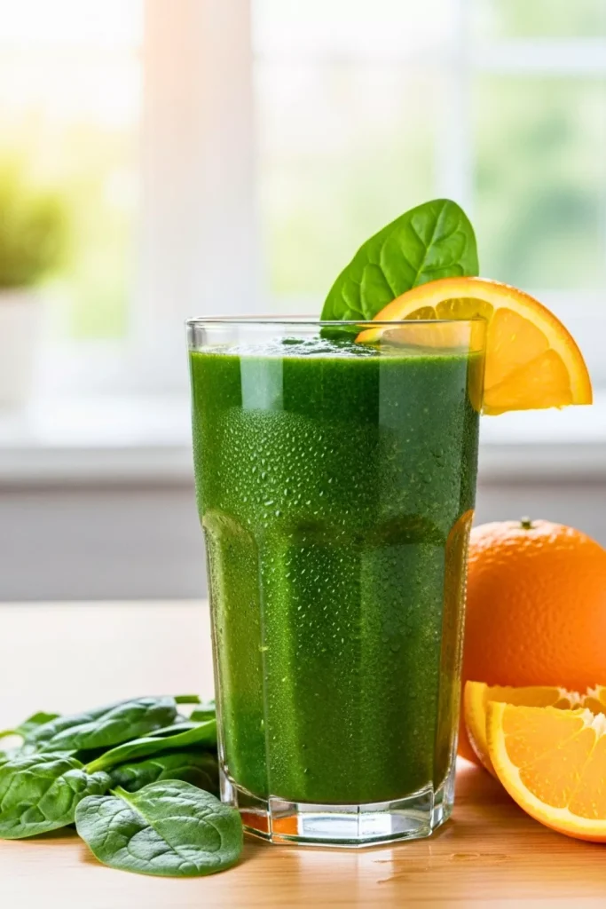 Green Spinach Fat-Burning Smoothie