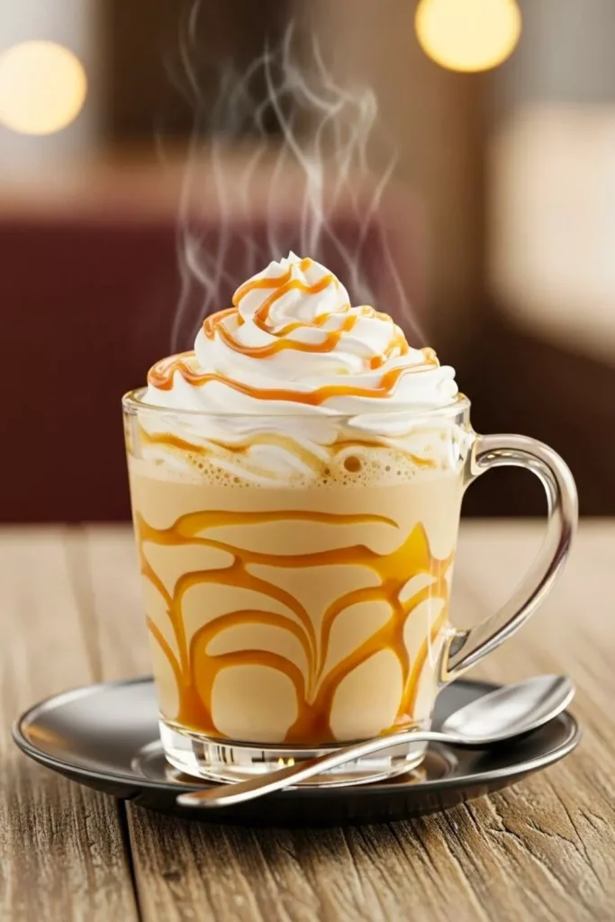 Hot Caramel Coffee