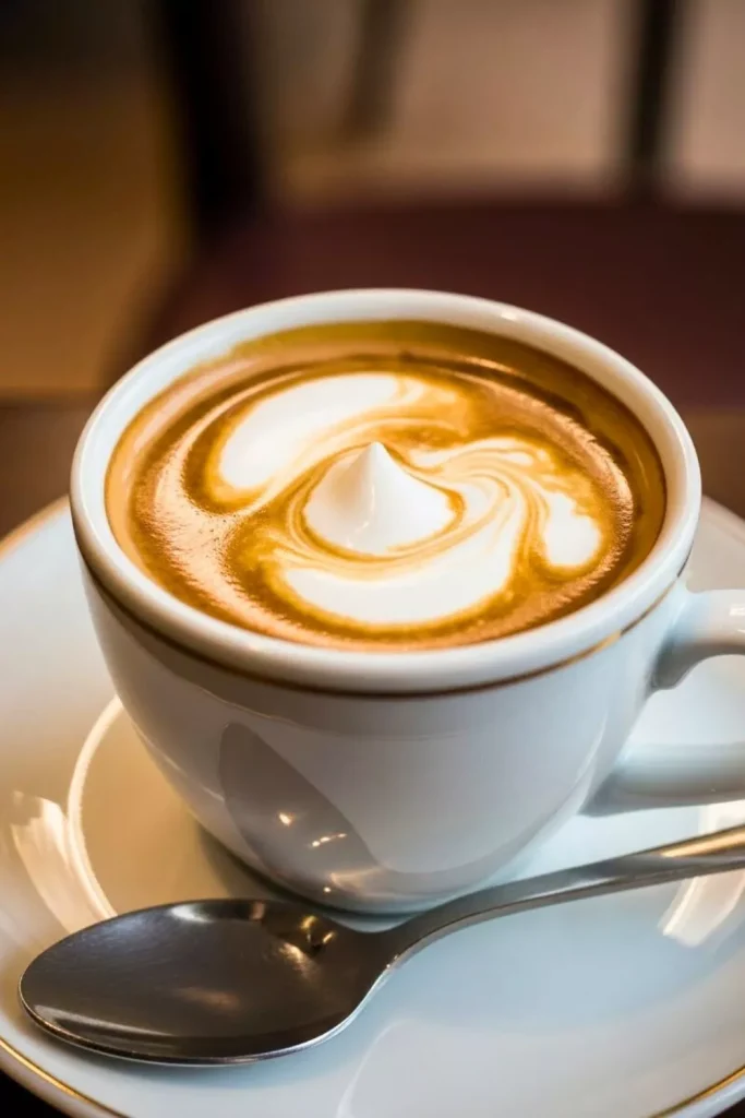 Hot Espresso with Cream