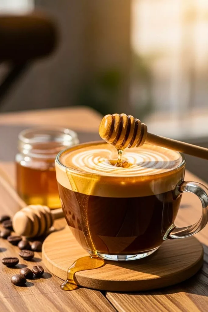 Hot Honey Coffee