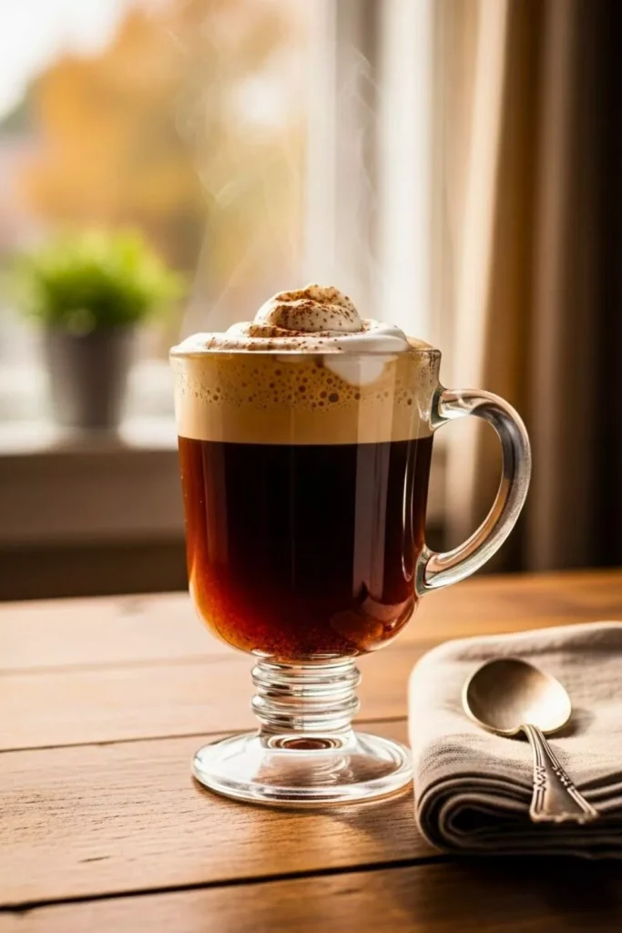 Hot Irish-Style Coffee