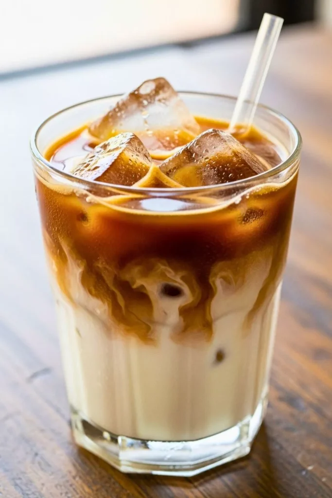 Iced Vanilla Latte