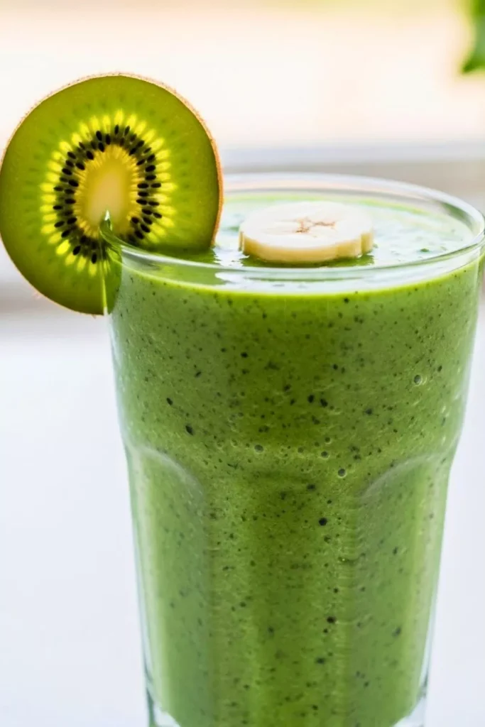 Kiwi Banana Green Smoothie