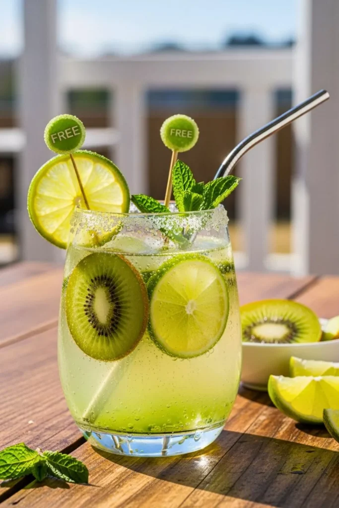 Kiwi Lime Sparkler