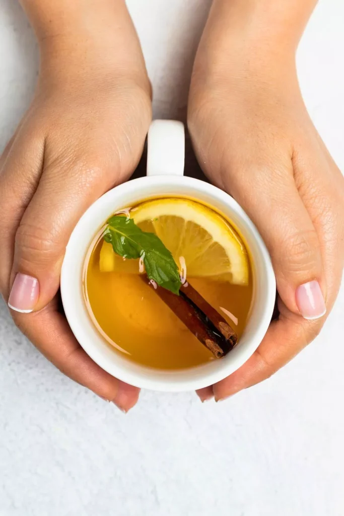Lemon Basil Herbal Tea