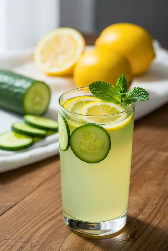 Lemon Cucumber Refresher