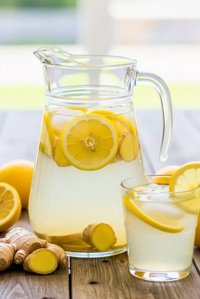 Lemon Ginger Zero Sugar Water
