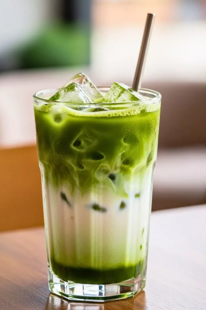 How to Make Starbucks Iced Matcha Latte