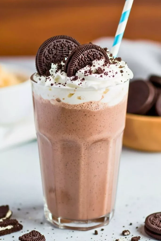 Oreo Chocolate Milkshake