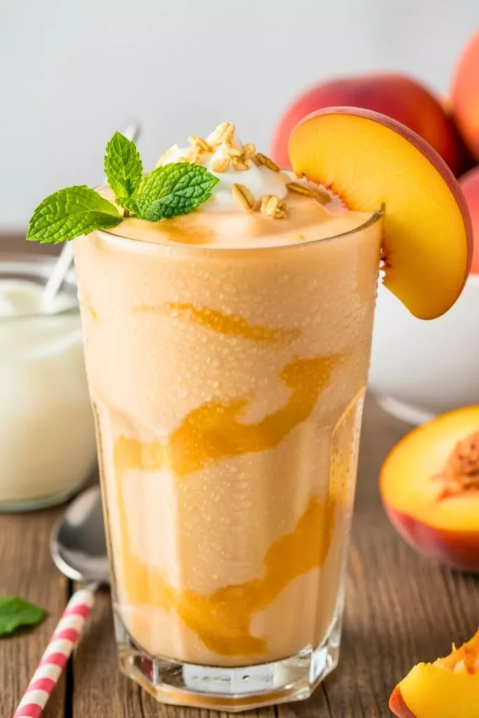 Peach Yogurt Smoothie