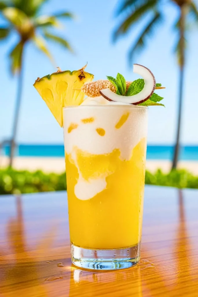 Pineapple Coconut Chill 7 Brew Drink