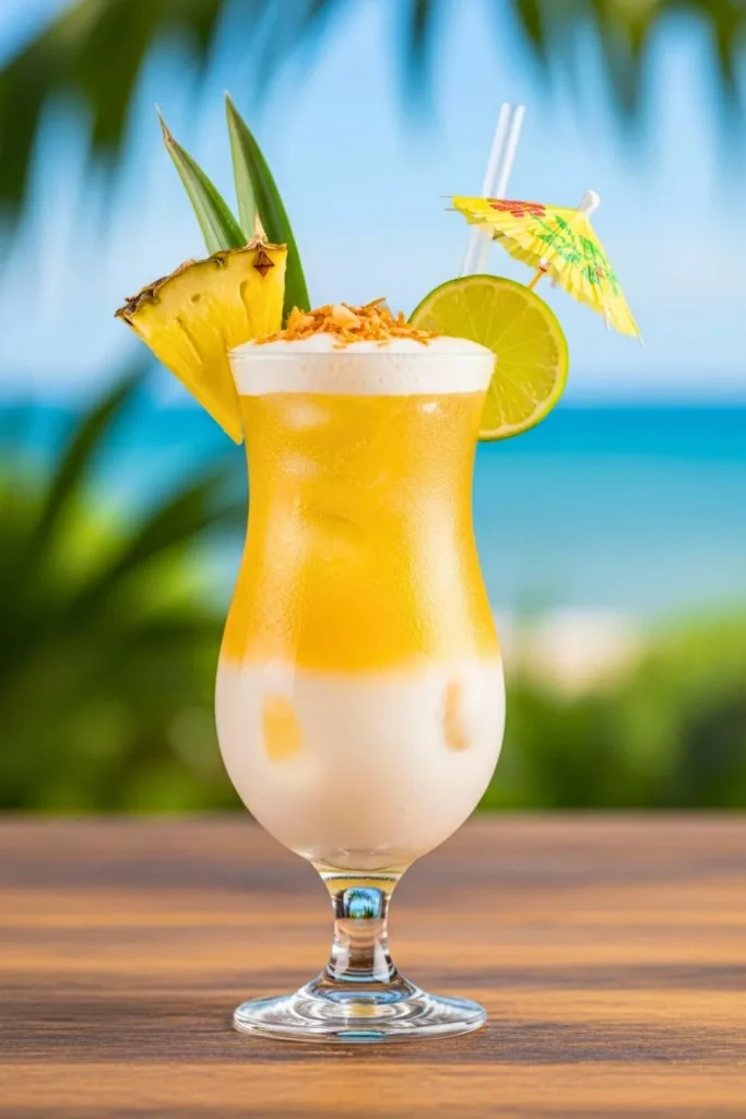 Pineapple Coconut Mocktail