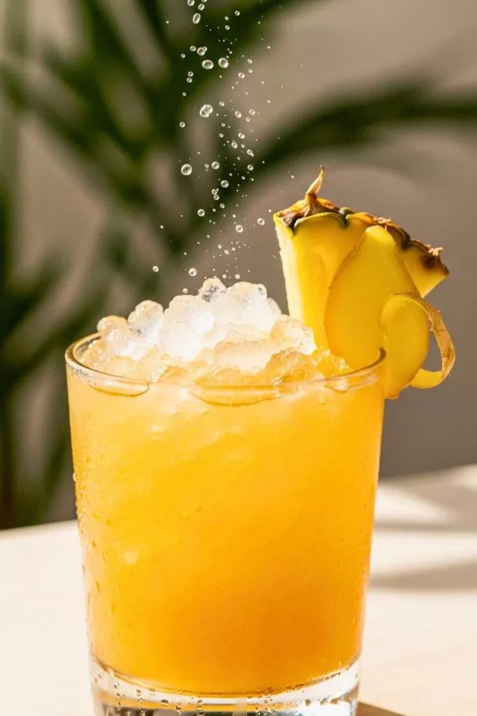 Pineapple Ginger Fizz