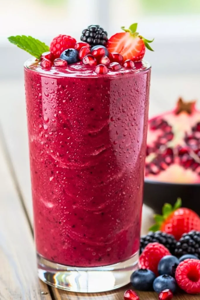 Pomegranate Berry Smoothie